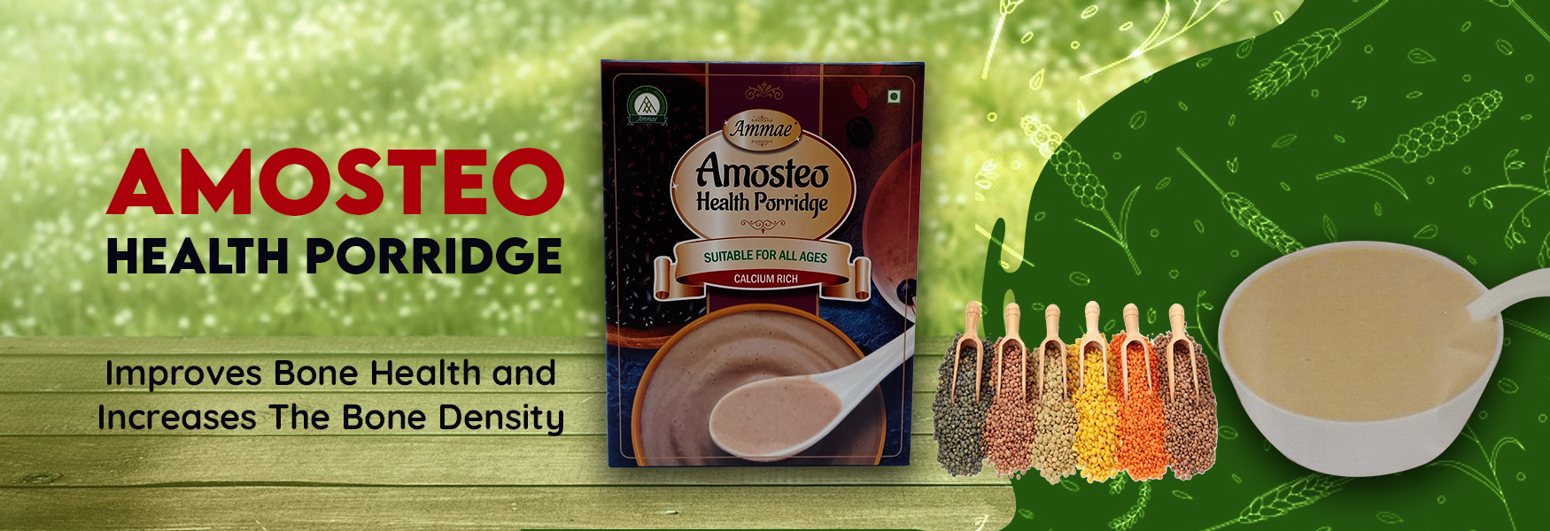 Ammae Amosteo Health Porridge | Amosteo Health Porridge - Ammae Foods India